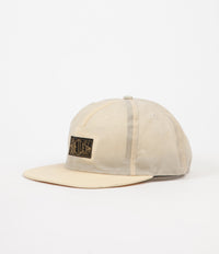 The Quiet Life Gold Label Snapback Cap - Natural
