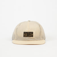 The Quiet Life Gold Label Snapback Cap - Natural thumbnail