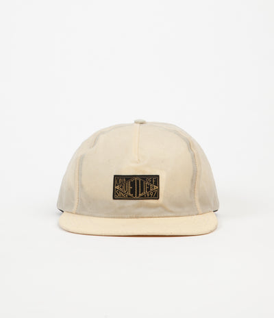 The Quiet Life Gold Label Snapback Cap - Natural
