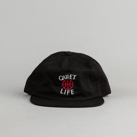 The Quiet Life Hoops Snapback Cap - Black thumbnail