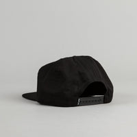 The Quiet Life Hoops Snapback Cap - Black thumbnail