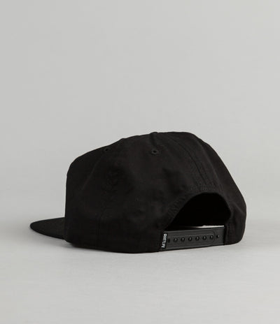 The Quiet Life Hoops Snapback Cap - Black