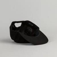 The Quiet Life Hoops Snapback Cap - Black thumbnail