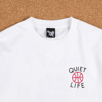 The Quiet Life Hoops T-Shirt - White thumbnail