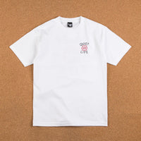 The Quiet Life Hoops T-Shirt - White thumbnail
