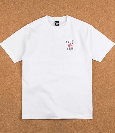 The Quiet Life Hoops T-Shirt - White