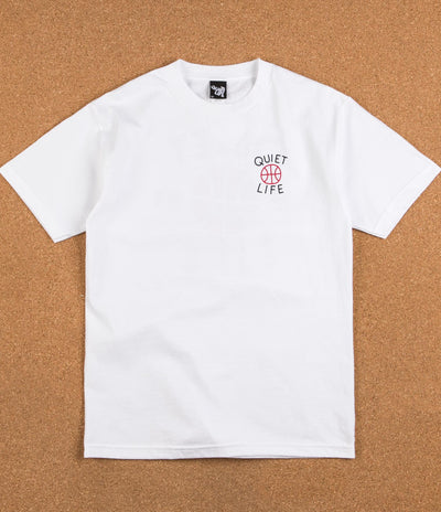 The Quiet Life Hoops T-Shirt - White
