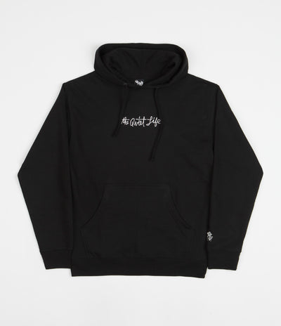 The Quiet Life Horizon Script Hoodie - Black