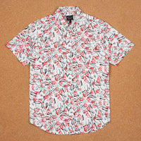The Quiet Life Jarvis Short Sleeve Shirt - Red / White thumbnail
