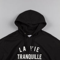 The Quiet Life La Vie Tranquille Hooded Sweatshirt - Black thumbnail
