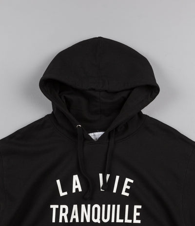 The Quiet Life La Vie Tranquille Hooded Sweatshirt - Black