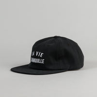 The Quiet Life La Vie Tranquille Polo Cap - Black thumbnail
