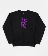 The Quiet Life Love Crewneck Sweatshirt - Black