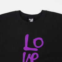 The Quiet Life Love Crewneck Sweatshirt - Black thumbnail