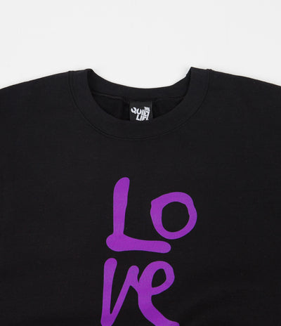 The Quiet Life Love Crewneck Sweatshirt - Black