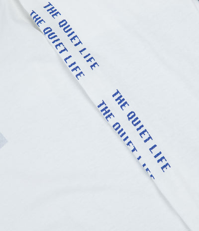 The Quiet Life Matrix Long Sleeve T-Shirt - White