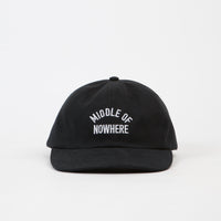 The Quiet Life Middle Of Nowhere Polo Cap - Black thumbnail