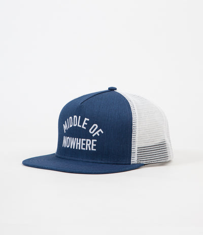 The Quiet Life Middle Of Nowhere Trucker Cap - Navy