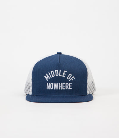 The Quiet Life Middle Of Nowhere Trucker Cap - Navy