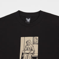 The Quiet Life Monk T-Shirt - Black thumbnail