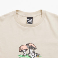 The Quiet Life Mushroom Origin T-Shirt - Sand thumbnail