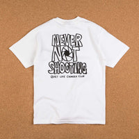 The Quiet Life Never Not Shooting T-Shirt - White thumbnail
