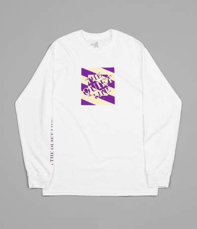 The Quiet Life Optical Long Sleeve T-Shirt - White