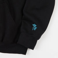 The Quiet Life Origin Embroidered Hoodie - Black thumbnail