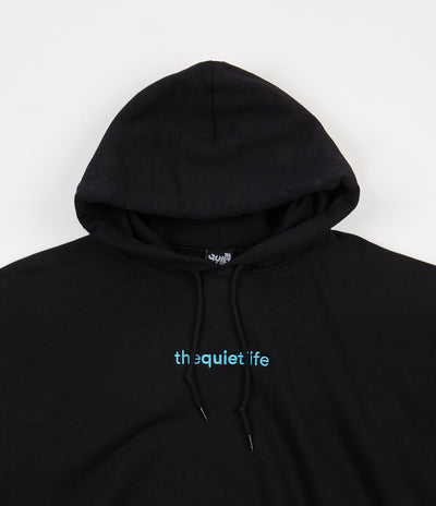 The Quiet Life Origin Embroidered Hoodie - Black