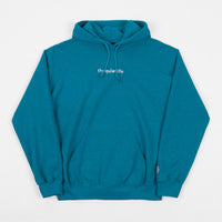 The Quiet Life Origin Embroidered Hoodie - Blue thumbnail