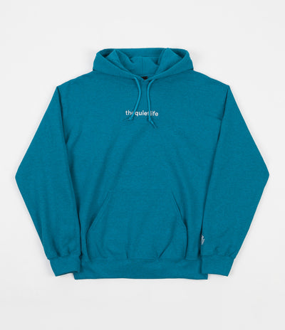 The Quiet Life Origin Embroidered Hoodie - Blue