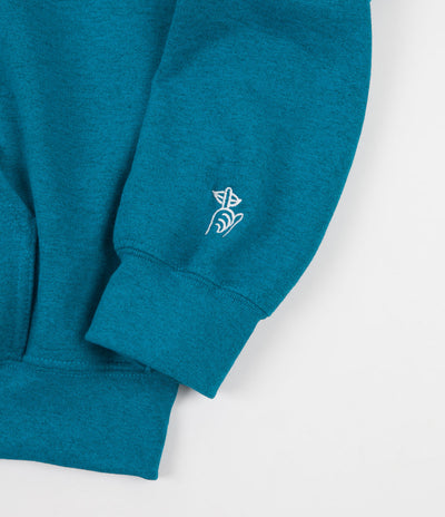 The Quiet Life Origin Embroidered Hoodie - Blue