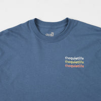 The Quiet Life Origin Repeat Long Sleeve T-Shirt - Slate thumbnail