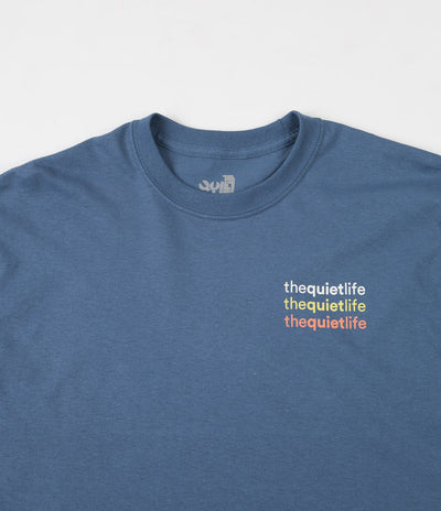 The Quiet Life Origin Repeat Long Sleeve T-Shirt - Slate