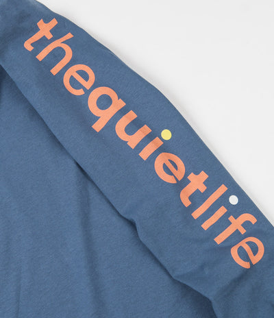 The Quiet Life Origin Repeat Long Sleeve T-Shirt - Slate