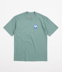 The Quiet Life Owl T-Shirt - Atlantic Green
