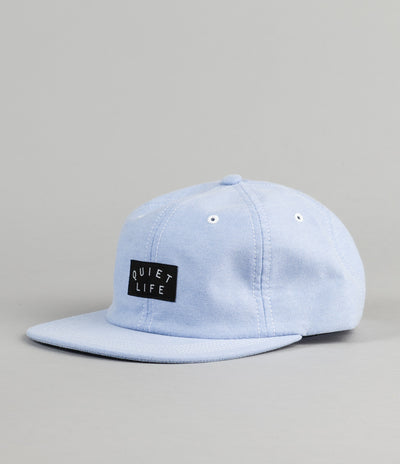 The Quiet Life Oxford Polo Cap - Blue