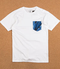 The Quiet Life Palm Premium Pocket T-Shirt - White