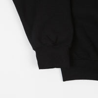 The Quiet Life Paris Crewneck Sweatshirt - Black thumbnail