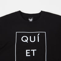 The Quiet Life Paris Crewneck Sweatshirt - Black thumbnail