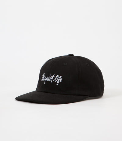 The Quiet Life Pen And Ink Polo Cap - Black