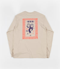 The Quiet Life Post Long Sleeve T-Shirt - Sand