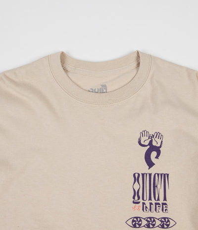 The Quiet Life Post Long Sleeve T-Shirt - Sand