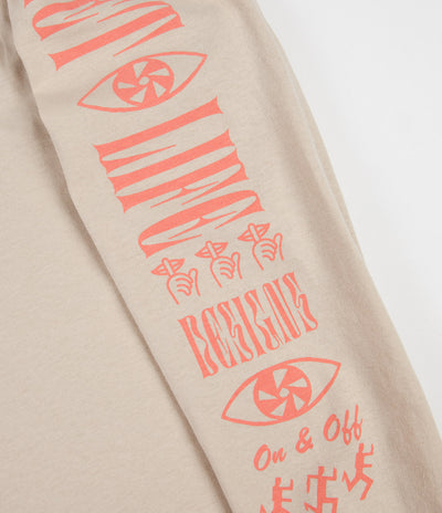The Quiet Life Post Long Sleeve T-Shirt - Sand