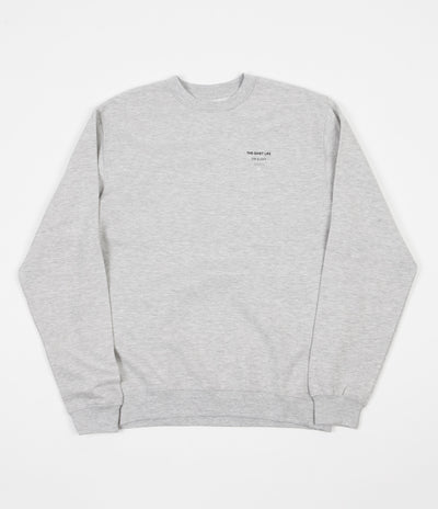 The Quiet Life Pyramid Logo Crewneck Sweatshirt - Heather Grey