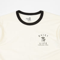 The Quiet Life Quiet Life Shop T-Shirt - Cream / Black thumbnail