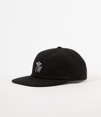 The Quiet Life Ripstop Shhh Polo Cap - Black