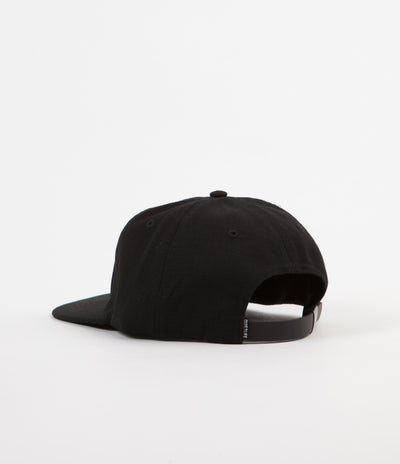 The Quiet Life Ripstop Shhh Polo Cap - Black