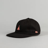 The Quiet Life Sail Polo Cap - Black thumbnail