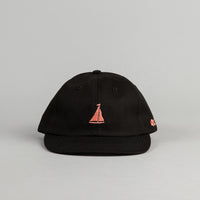 The Quiet Life Sail Polo Cap - Black thumbnail